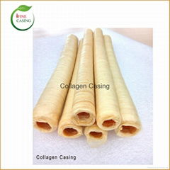 15mm Food grade Halal artificial Collagen Sausage Casing