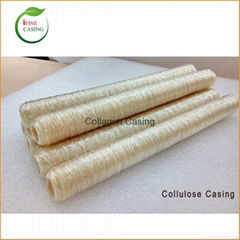 US 22mm Halal Artificial food grade cellulose sausage casing manufacturer