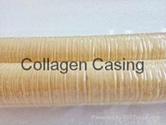 30mm Halal artificial sausage Crown collagen casing from China