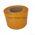 Printed artificial sausage plastic casing for packing 3