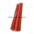 Shirred peeled plastic Casing for