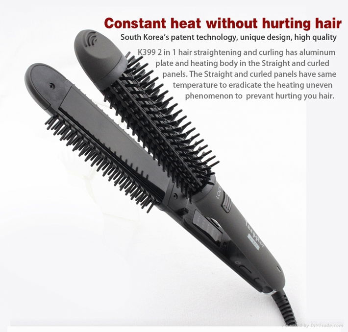 Electric Magic Hair Straightener With Comb  2