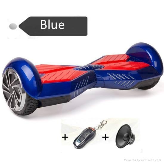 6.5inch Bluetooth Music Balance Scooter Hover Board Skateboard & Remote Control 3