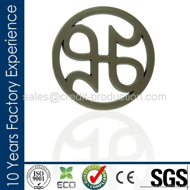 Fashion high quality metal tag for handbag or promotions 2