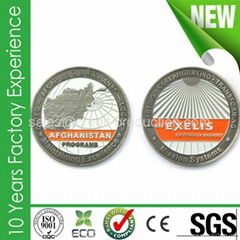 Manufactory production custom gold and silver metal coins