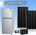 128L solar  DC fridge system