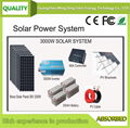 On Grid/Off Grid Rooftop Solar System/Solar Power System 3KW