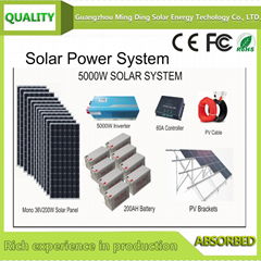 On Grid/Off Grid Rooftop Solar System SP-5KW