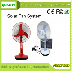 太陽能風扇 配太陽能板，太陽照明風扇，太陽能直流風扇 SF-
