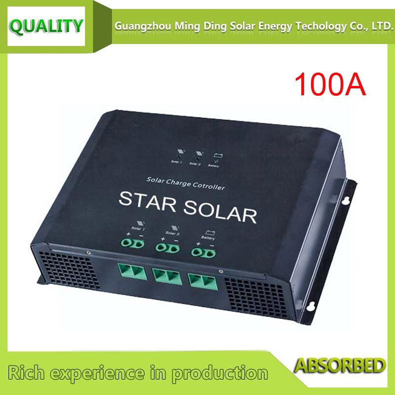 Voltage stabilizer 80A solar charge controller for solar with LED display