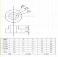 Insulation Particles Nylon Tablet High Temperature TO-220 Bushing 