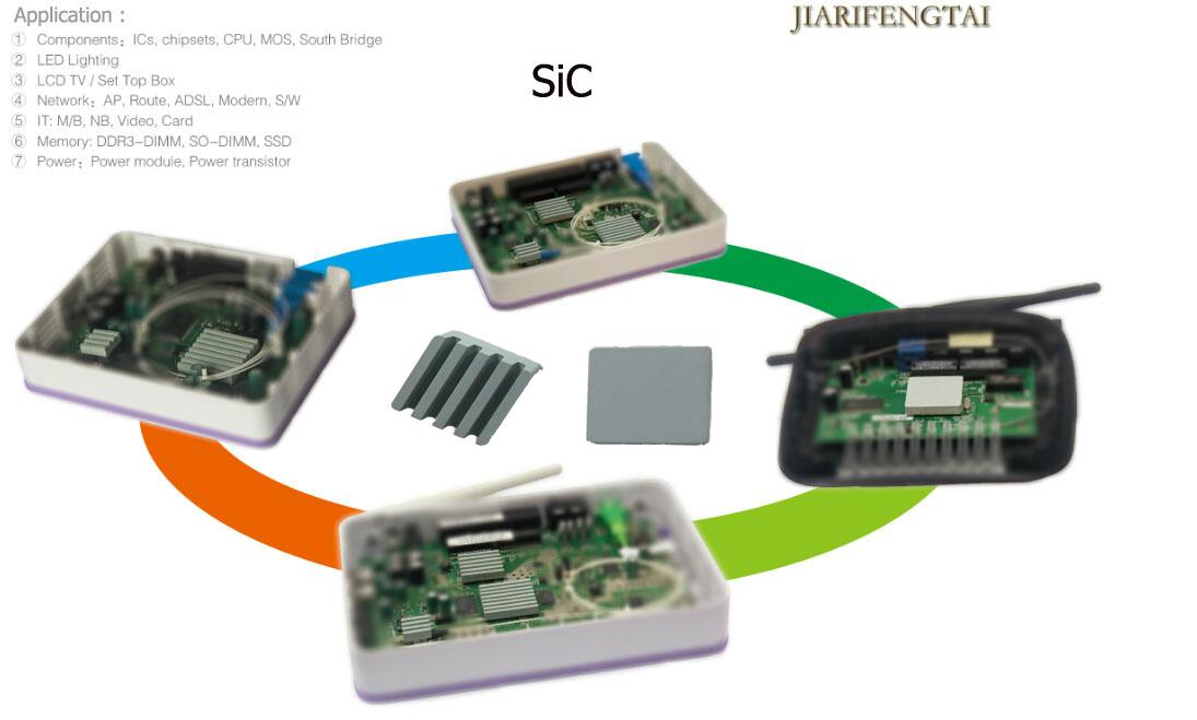 Silicon Carbide Thermal Insulation SiC For Power / Module LED-TV   3