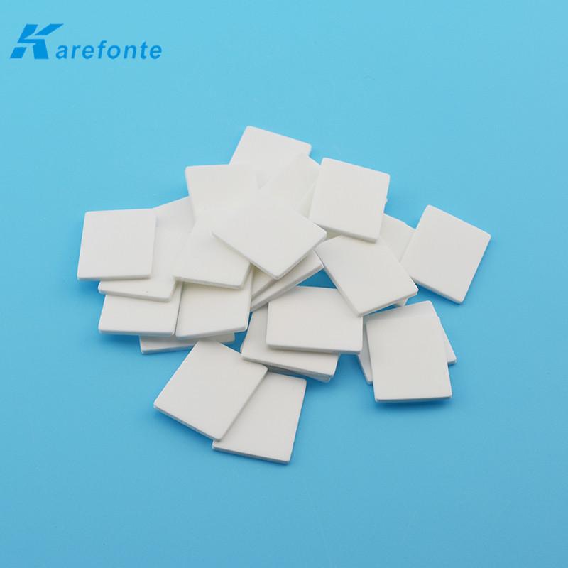 Thermal Ceramic 96% TO-3P 0.6MM*20MM*25MM Alumina Ceramic Plate Without Hole  