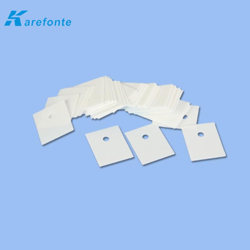 High Thermal Alumina Ceramic Gasket With 1MM*20MM*25MM With hole  3