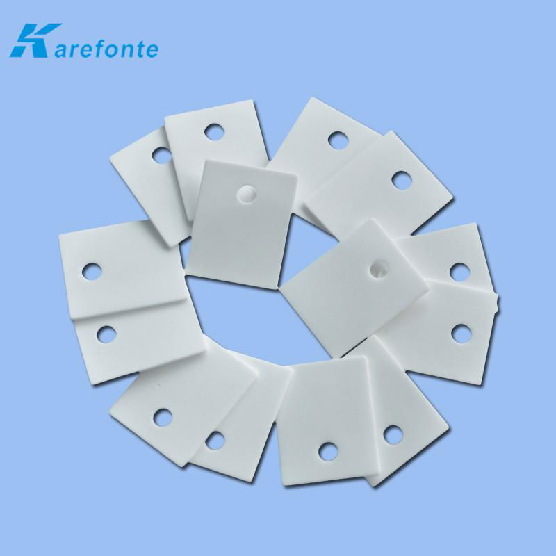 High Thermal Alumina Ceramic Gasket With 1MM*20MM*25MM With hole 