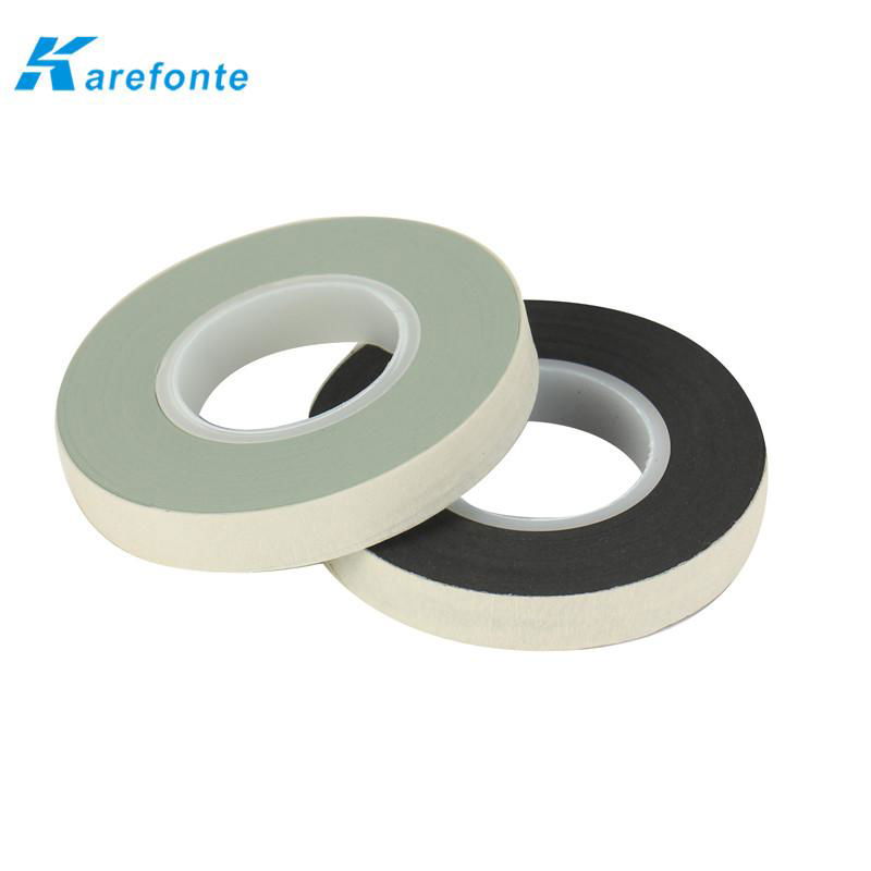 ACF Conductive Film Bonding Silicone Rubber Tape With Black / Green 