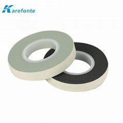 ACF Conductive Film Bonding Silicone Rubber Tape With Black / Green 