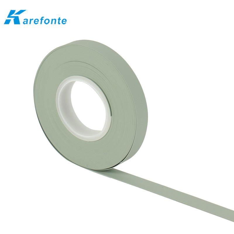 ACF Conductive Film Bonding Silicone Rubber Tape With Black / Green  3