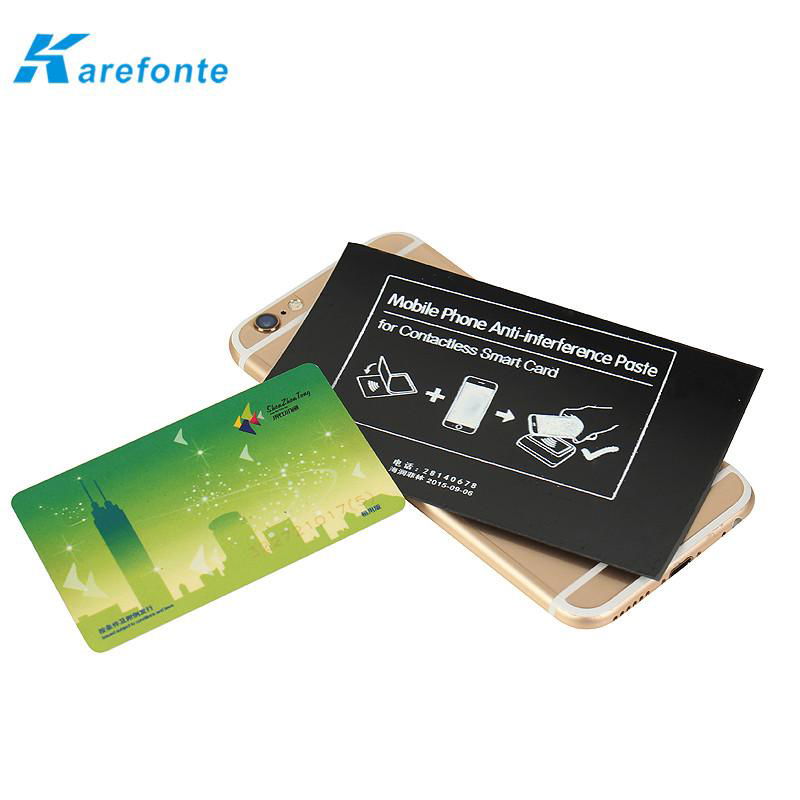 NFC ferrite sheet anti-interference paste antimagnetic sheet for phone  