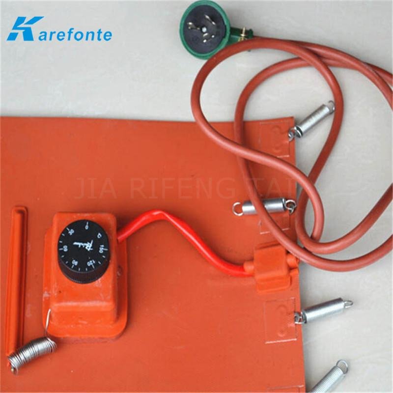 Customized  Silicone Heating Pad Temperature Control Silicone Rubber Heater  2