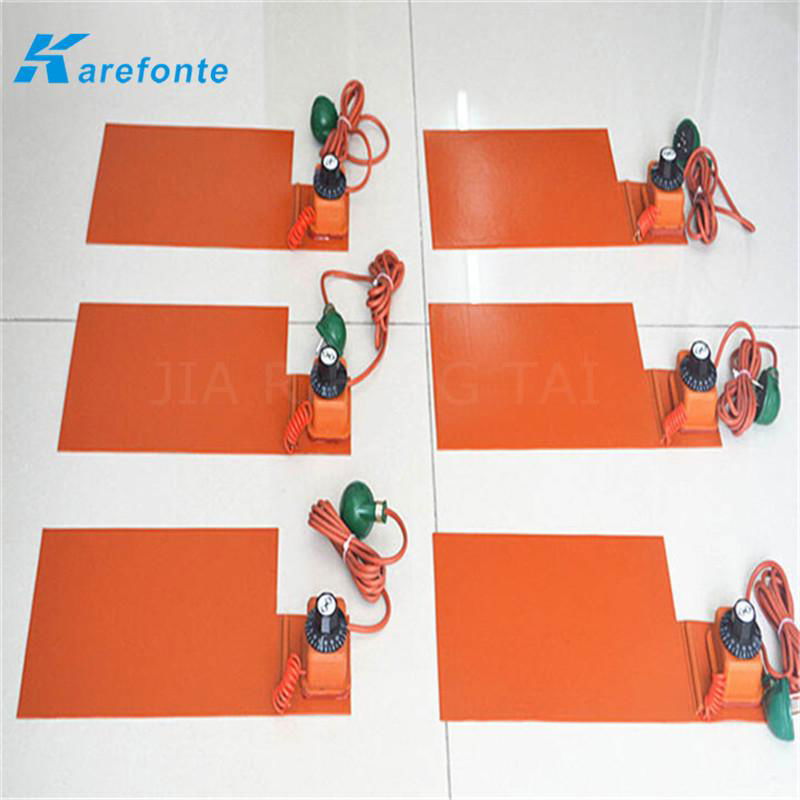 Waterproof Flexible Electric Silicone Rubber Heating Pad  2