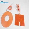 Any Size Voltage Can Be Customized Silicone Rubber Heating Film Heater Sheet  2