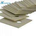 TO-3P  Aln Ceramic Pad 20x25mm High Thermal Conductivity IGBT Cooling Pads 4