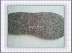 brown felt insoles