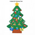 2018 hot sale felt craft DIY Christmas tree