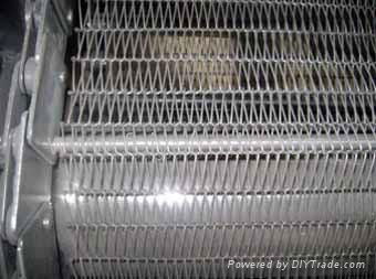 High temperature metal mesh belt