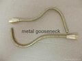 Scanner flexible gooseneck arm with chrome plated 3