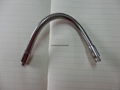 Scanner flexible gooseneck arm with chrome plated