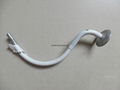 Scanner flexible gooseneck arm with chrome plated