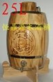 Sell ​​decorative wooden barrel wooden cask 150 L