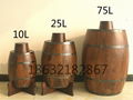 25wood barrel