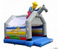 Hot-selling new design popular inlfatable bouncer 3
