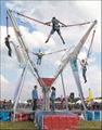 Hot-selling new design popular inlfatable bungee trampoline 4