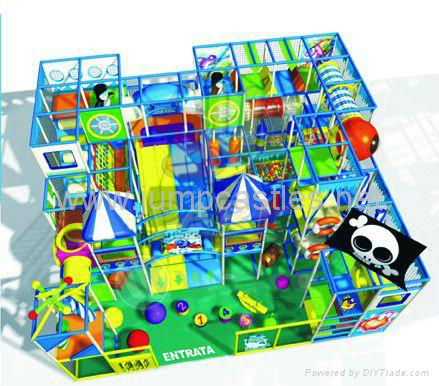 Hot-selling new design popular indoor playground 4