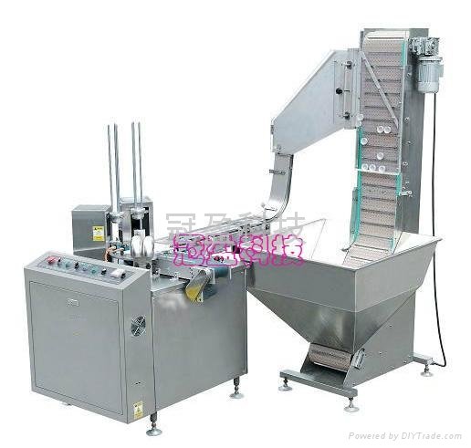 Cap processing machinery 