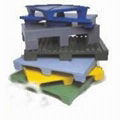 Plastic rotational pallet