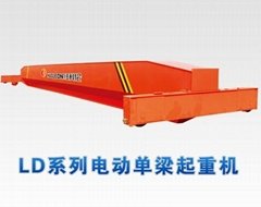 motor-driven single girder crane LD type