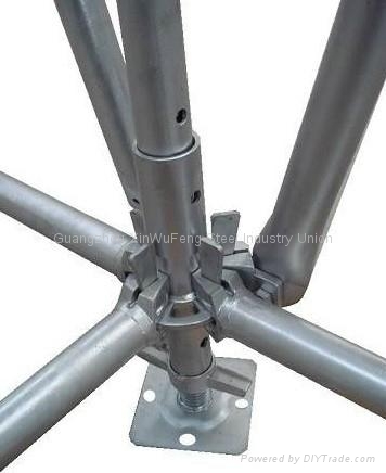 Self - Locking Style Multifunction Aluminum Alloy Ring Lock Scaffold For Outdoor 1