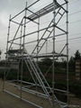 Construction Frame Platform Walk Through Mobile Scaffold Towers Mobile Scaffold 2