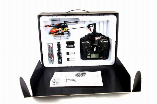 2.4G RC Helicopter 23cm Single Propeller LCD Display Gyro 2