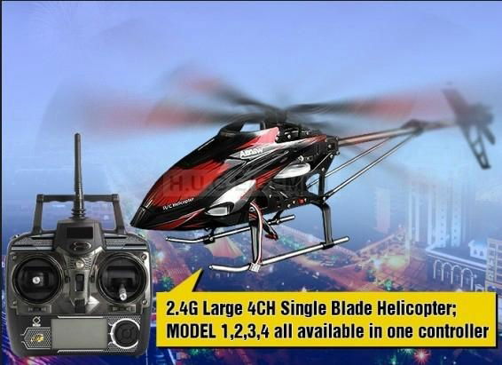 2.4G Large 4CH Single Blade Helicopter 4