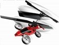 3.5ch transforming Helicopter 2 in 1 RC Truck Helicopter                         2