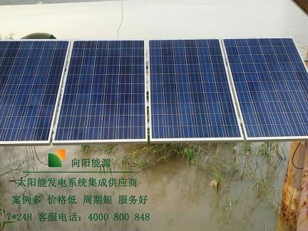 杭州车棚光伏广告牌监控太阳能光伏发电设备 5