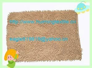 Chenille Floor mat,shiny chenille living room mat