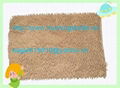 Chenille Floor mat,shiny chenille living