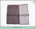 Loop velvet home Bathroom polyester bath rug 1